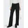 Only Anzughose ONLMIA – Anzughose mit hoher Taille und Stretch gerade Form, modisch, Materialmix, Web schwarz 34 (XS)