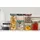 Mepal | Omnia Vorratsdosen-Set | rechteckig 2000 ml Nordic White | ideale Aufbewahrungslösung | langlebiges Design