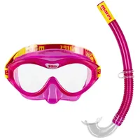 mares aquazone Dilly Schnorchelset - Yellow / Pink - One Size