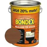 Bondex Holzlasur für Aussen 4,8 l nussbaum
