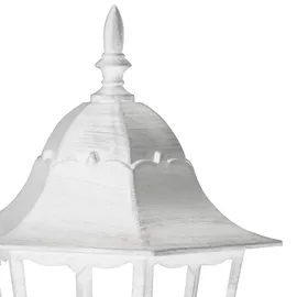Garden Pleasure Kandelaber Norderney Druckguss 220,0 cm inkl. Bewegungsmelder weiß