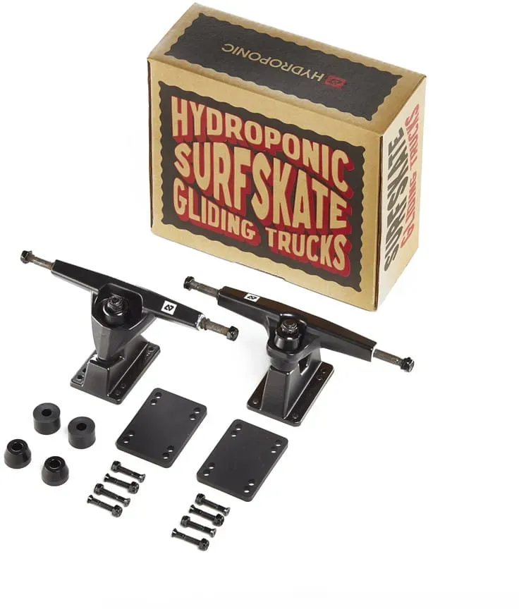 Hydroponic Surfskate Trucks Black Mate  160mm  