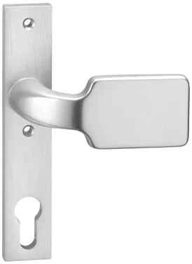 Knopfschild Luna 1317/1010, KS eck,PZ72,naturfarben,o. No.