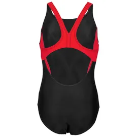 Arena Mädchen Thrice Jr Pro Back R One Piece Swimsuit, Black-anguria-white, 164