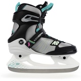 K2 Skates Damen Schlittschuhe Alexis Ice Pro, Grey - teal, 25F0016.1.1.110