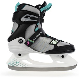 K2 Skates Damen Schlittschuhe Alexis Ice Pro, Grey - teal, 25F0016.1.1.110