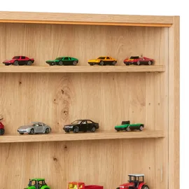 Interlink Inter Link Sammlervitrine Gewürzschrank Hängevitrine Wandregal Eiche Artisan Nachbildung