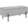 House Nordic Truhenbank Watford Grau 95 x 43 x 37 cm