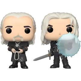 Funko Pop the Witcher Geralt & Vesemir 2er Pack