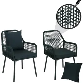Proregal Gartenstuhl 81 x 54 x 62 cm grün 2 St.