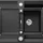 Blanco Adira 45 S-F links Flächenbündig silgranit anthrazit Handbetätigung 770 x 490 mm