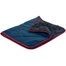 Tchibo - Hunde-Kuscheldecke - blau