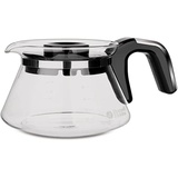 Russell Hobbs Ersatzglaskanne [für Kaffeemaschine Compact Home 24210-56] Kaffeekanne Glas für Filterkaffeemaschine 700325, Schwarz