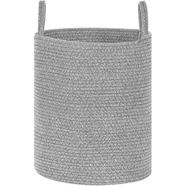 Beliani Aufbewahrungskorb SARYK 2er Set  onesize  Grau
