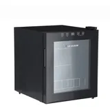 Severin Weinkühlschrank 46 L Volumen für max. 15 Flaschen à 0,75L, inkl. LED & Touch-Display, Temperatur einstellbar von 5-18°C, nur 43 dB, EEK F, schwarz, WKS 8907