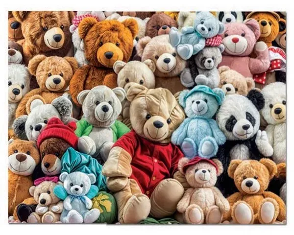 500 Teddy Bears