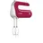 40304 Handmixer red diamond/silber