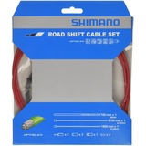 Shimano OPTISLICK Schaltzug-Set Road rot 2016 Schaltzug/-hülle