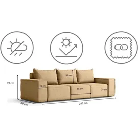 kaiser möbel Sonne Exclusiv Loungeset beige