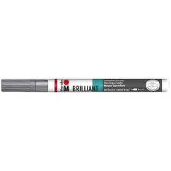 Lackmalstift Brilliant Painter, 0,8mm, silber