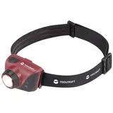 TOOLCRAFT LED Stirnlampe Schwarz