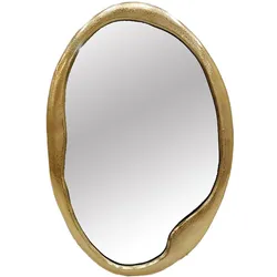 riess-ambiente Wandspiegel ABSTRACT 70cm gold Metall handmade