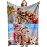 Personalisierte Geschenke Frauen und männer,Personalisierte Decke mit Foto,Personalisierte Kuscheldecke Personalisiert Foto,Fotodecke mit Foto,Personalisierte Geburtstagsgeschenke Weihnachts Geschenke