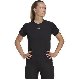 adidas Damen T-Shirt (Short Sleeve) Tr-Es Crew T, Black, XL