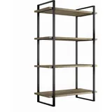 Emuca Regal 690 x 40 x 115 cm Schwarz