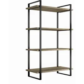 Emuca Regal 690 x 40 x 115 cm Schwarz