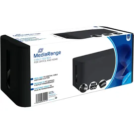 MediaRange Kabelbox 32 x 14 x 13 cm 1-tlg. schwarz