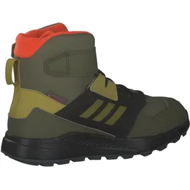 Adidas Terrex Trailmaker High Cold.RDY Hiking Shoes Wanderschuhe, Focus Olive/Pulse Olive/Orange, 33 EU