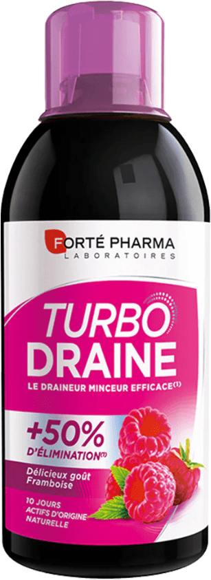 Forté Pharma Laboratoires  Turboslim Raspberry Draining Drink (500 )