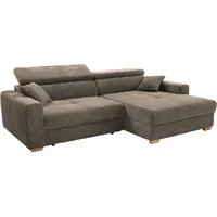 'massivart' Ecksofa Slider Cord Grau Taupe