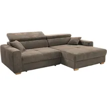 'massivart' Ecksofa Slider Cord Grau Taupe