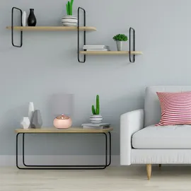 Relaxdays Nachttischlampe Touch Kupfer