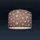 Paco Home Pendellampe Kinderzimmer Pendelleuchte Baby Lampenschirm Stoff Rund Sterne Kinderlampe E27