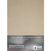 dormabell Premium Jersey-Spannbetttuch sand - 120x200 bis 130x220 cm (bis 24 cm Matratzenhöhe)