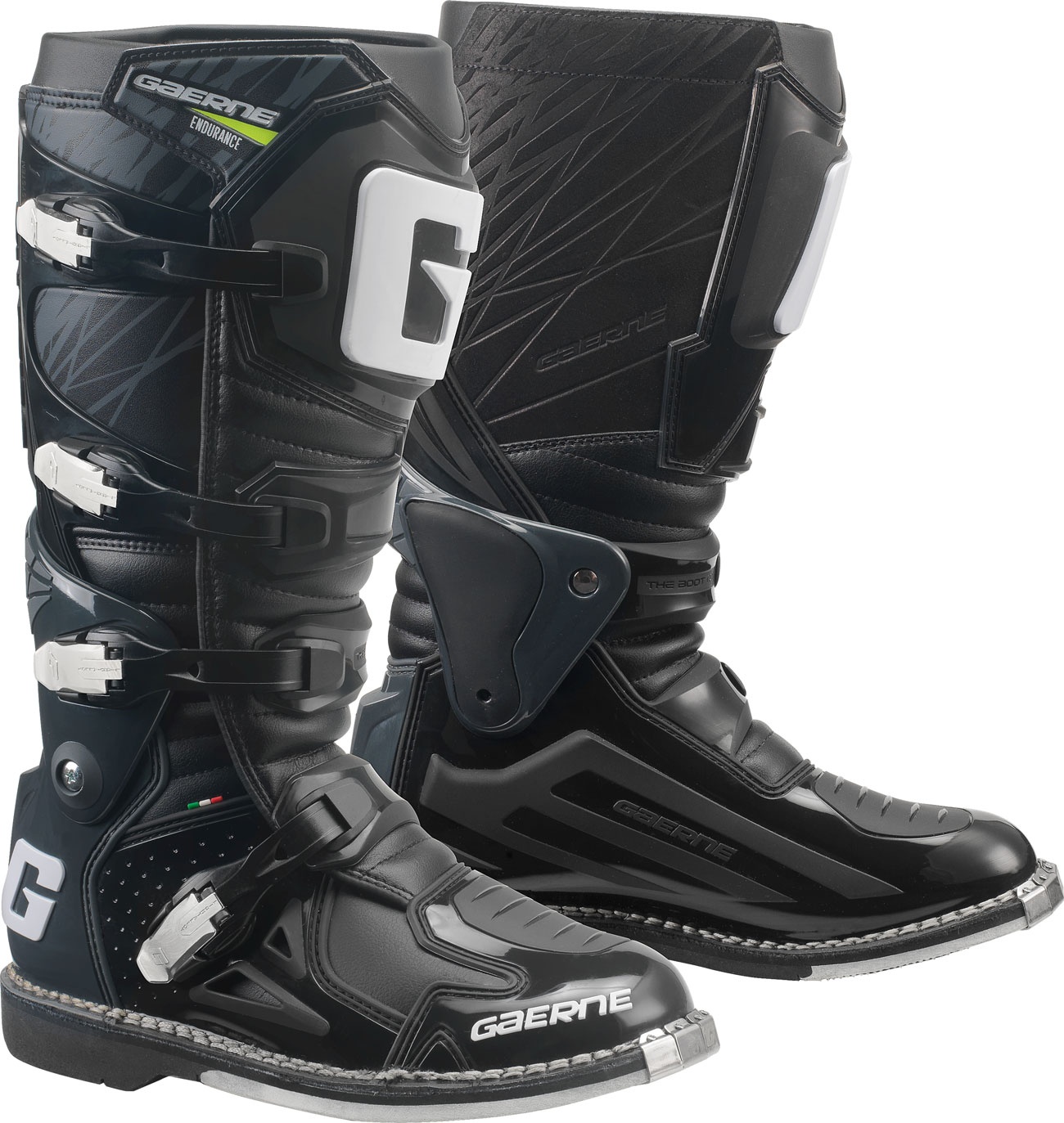 Gaerne Fastback Endurance, bottes - Noir - 46 EU