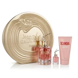 Jean Paul Gaultier Scandal Eau de Parfum 80 ml + Body Lotion 75 ml + Eau de Parfum 6,5 ml Geschenkset
