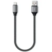 Satechi USB-A auf Lightning Kabel 25 cm space grey