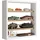VCM Osado S Wandregal 60 x 20 x 80 cm Weiß