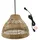 Lumisky Merida 1-flg. h34 cm Seegras Boho-Stil