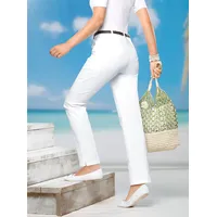 Classic Basics Sieh an! Jeans in weiß, | Gr.: