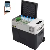 50l Autokühlschrank Kompressorkühlbox Edelstahl Urlaub Isolierbox Mini Kühlschrank Kühlbox Auto Und Steckdose