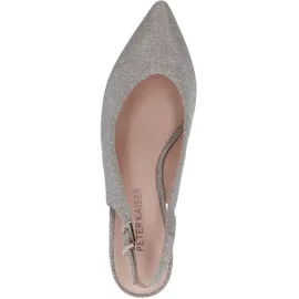 Peter Kaiser Slingpumps in silber, | Gr.: 39