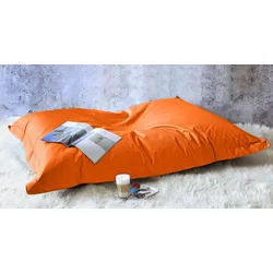 Sitzsack KINZLER "Sylt", orange, B:130cm H:15cm, Baumwolle, Sitzsäcke