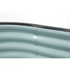 Westmann Metall Hochbeet Grow Faster silber 160 x 80 x 82 cm anthrazit