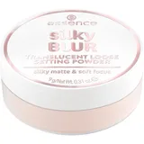 Essence silky BLUR loser Fixierpuder für mattes Aussehen Farbton 10 9 g