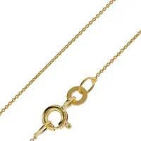 trendor Feine Ankerkette 333 Gold 0,8 mm